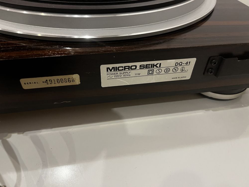 gramofon Micro Seiki DQ-41