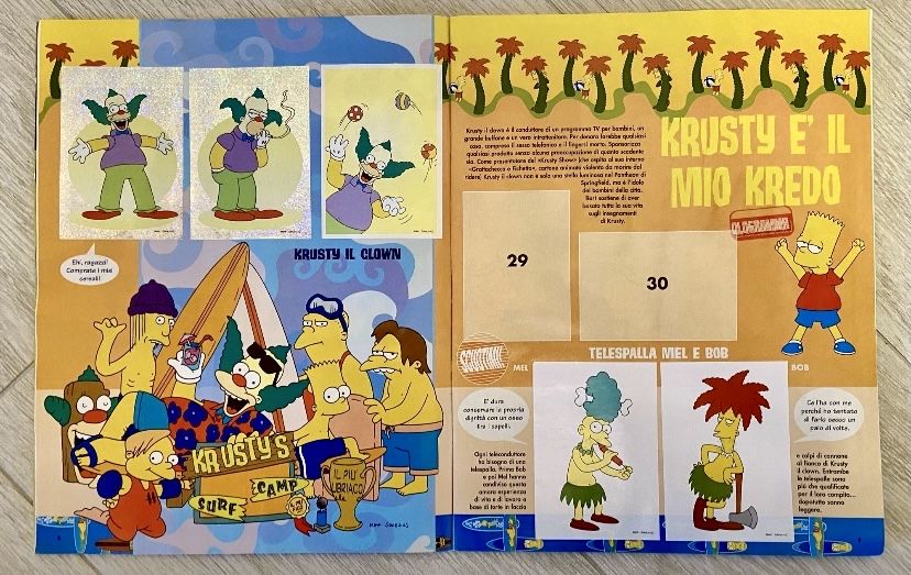 Супер ціна!!! Колекційний альбом Panini наклейок із сімейкою Сімпсонів