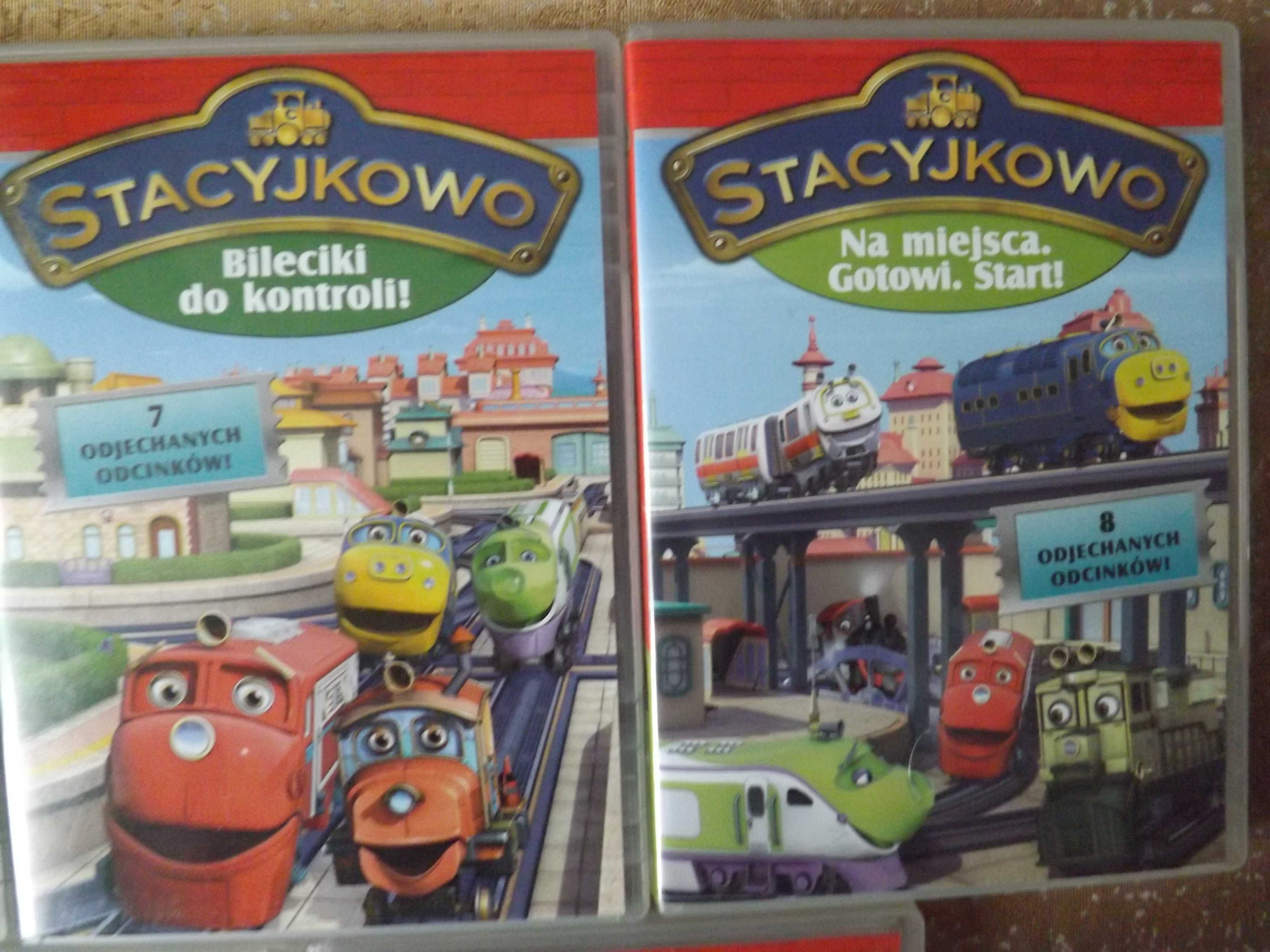 Stacyjkowo, film, bajka, 7  dvd, bajki
