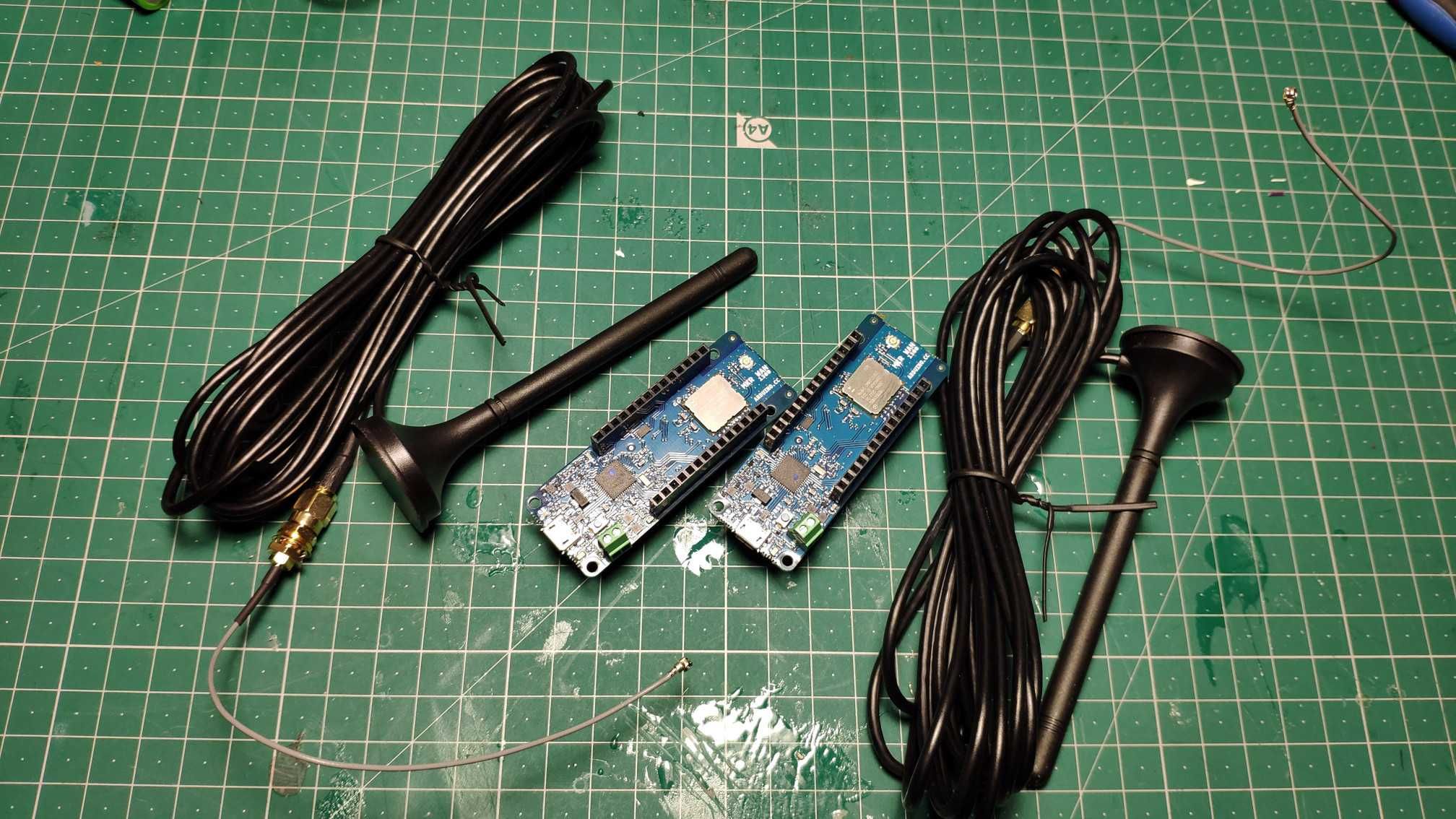 Arduino MKR 1300 WAN + Antena 868 mhz com pigtail