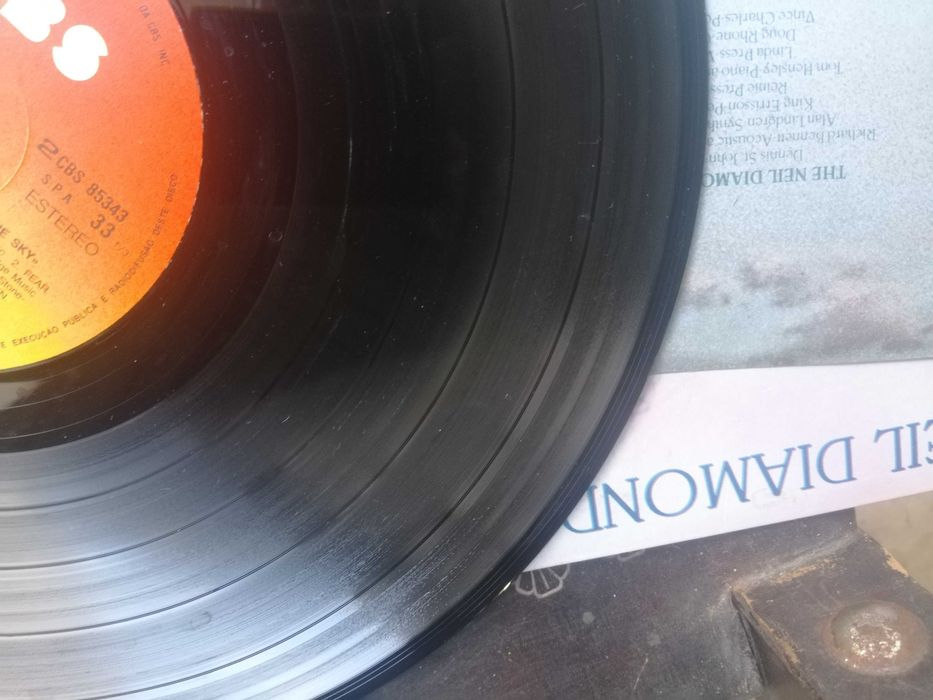 lp , vinil , neil diamond on the way to the sky 1981