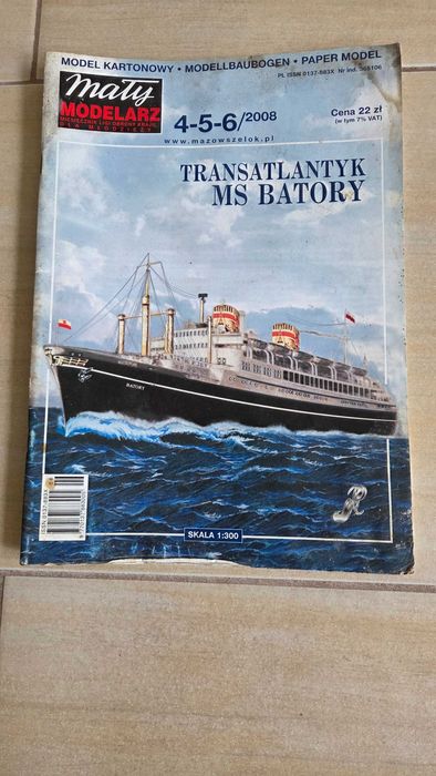 Mały modelarz - Transatlantyk MS Batory