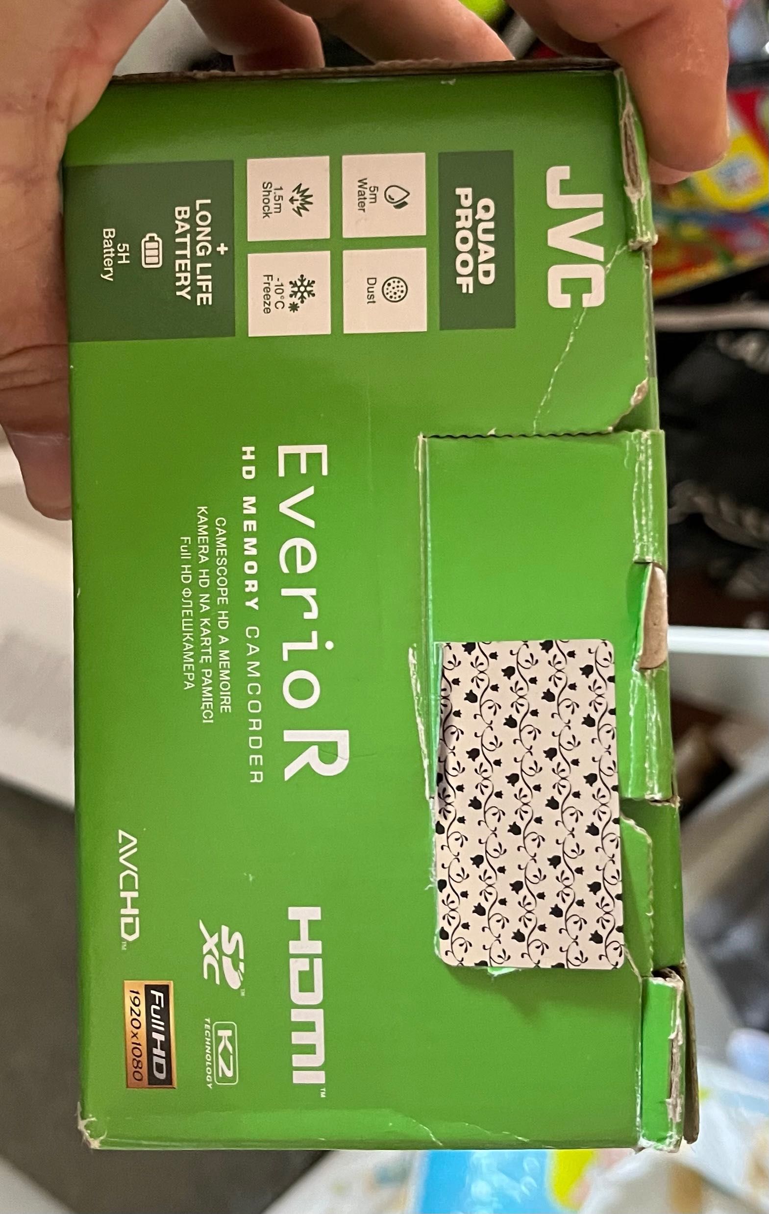 Máquina Filmar Nova na Caixa