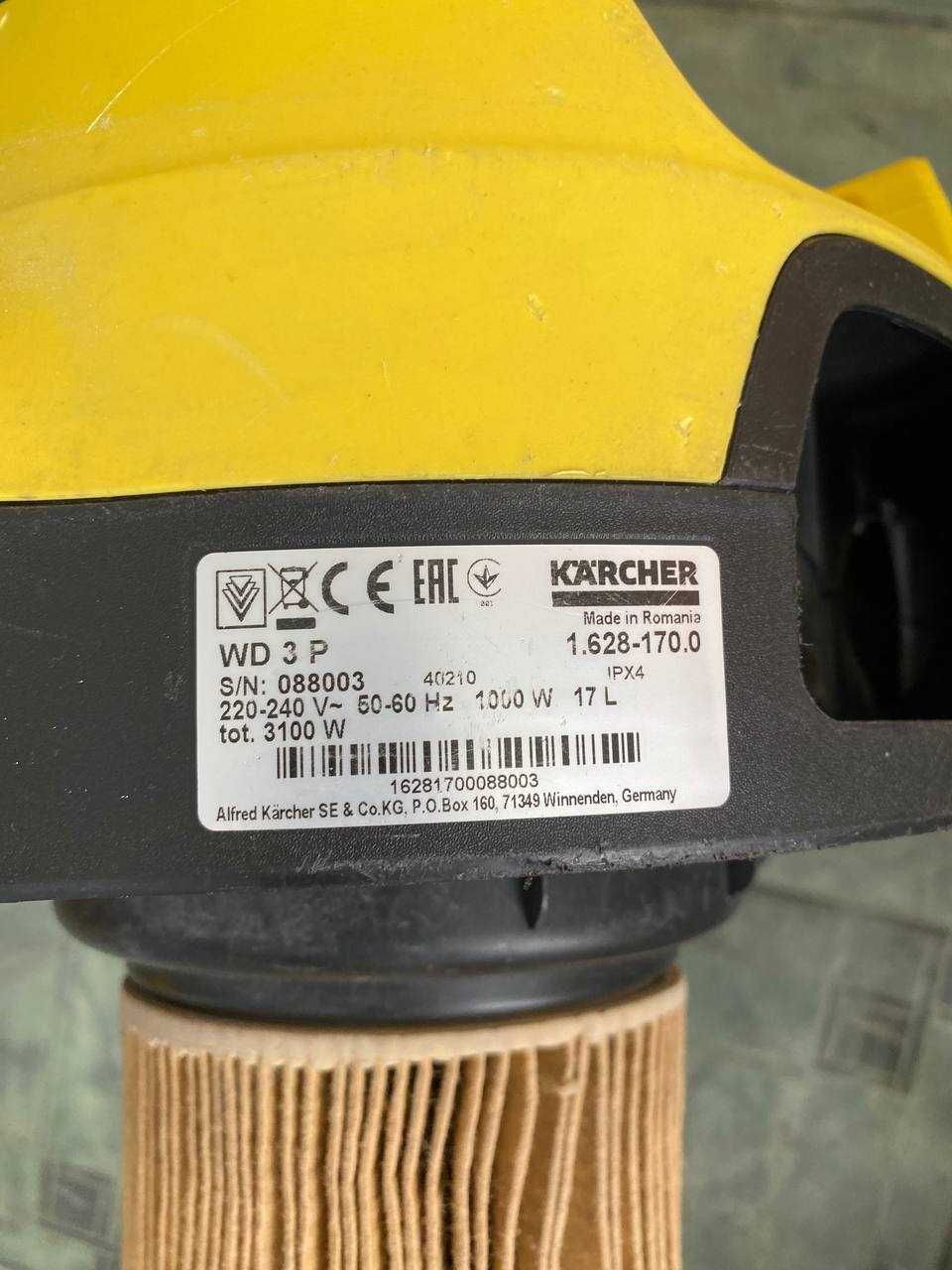 Пилосос Karcher WD 3 P
