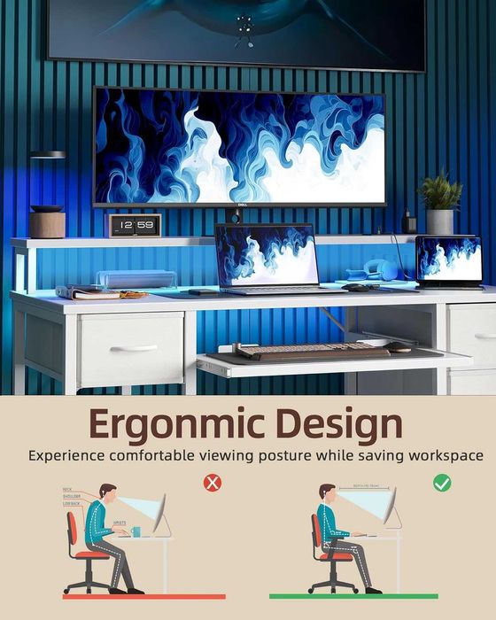 Nowe biurko / stół / blat / stolik / 120x50 cm / BEXEVUE !A1782!