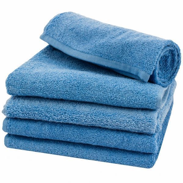 Ręczniki duże KĄPIELOWE 90x145 KOLOR niebieskie
