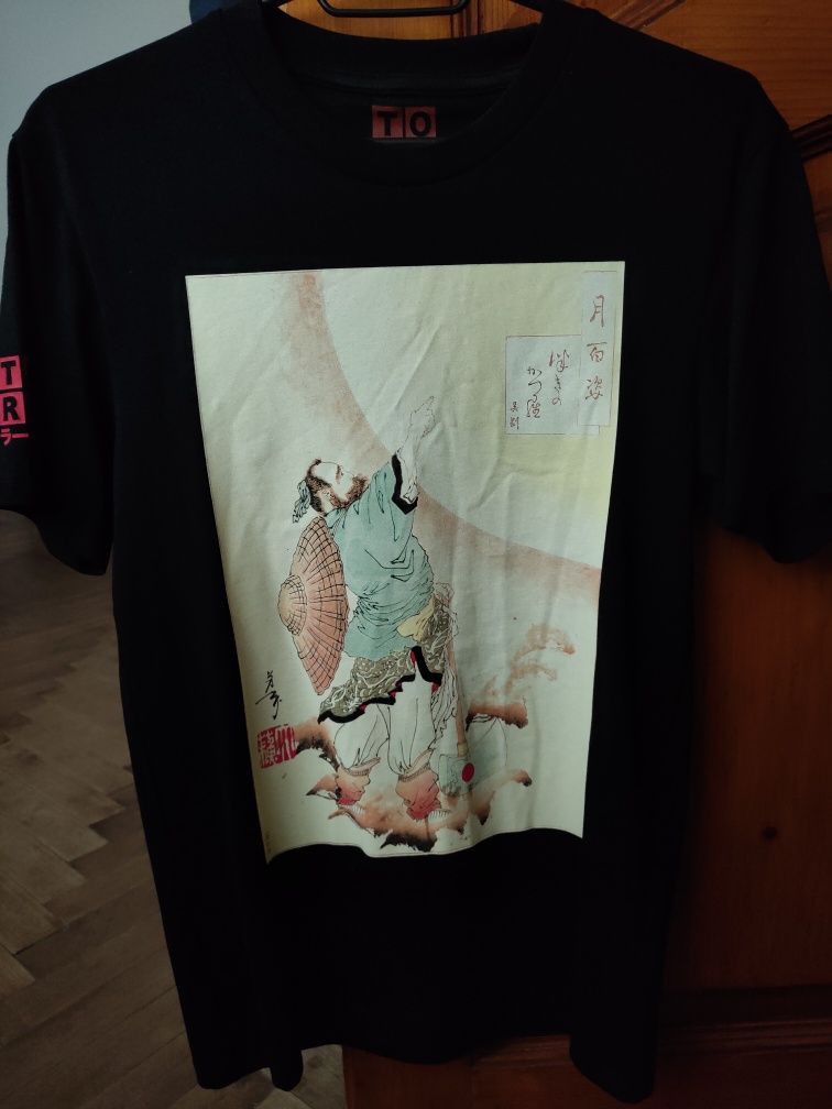 Чорна футболка celio torc