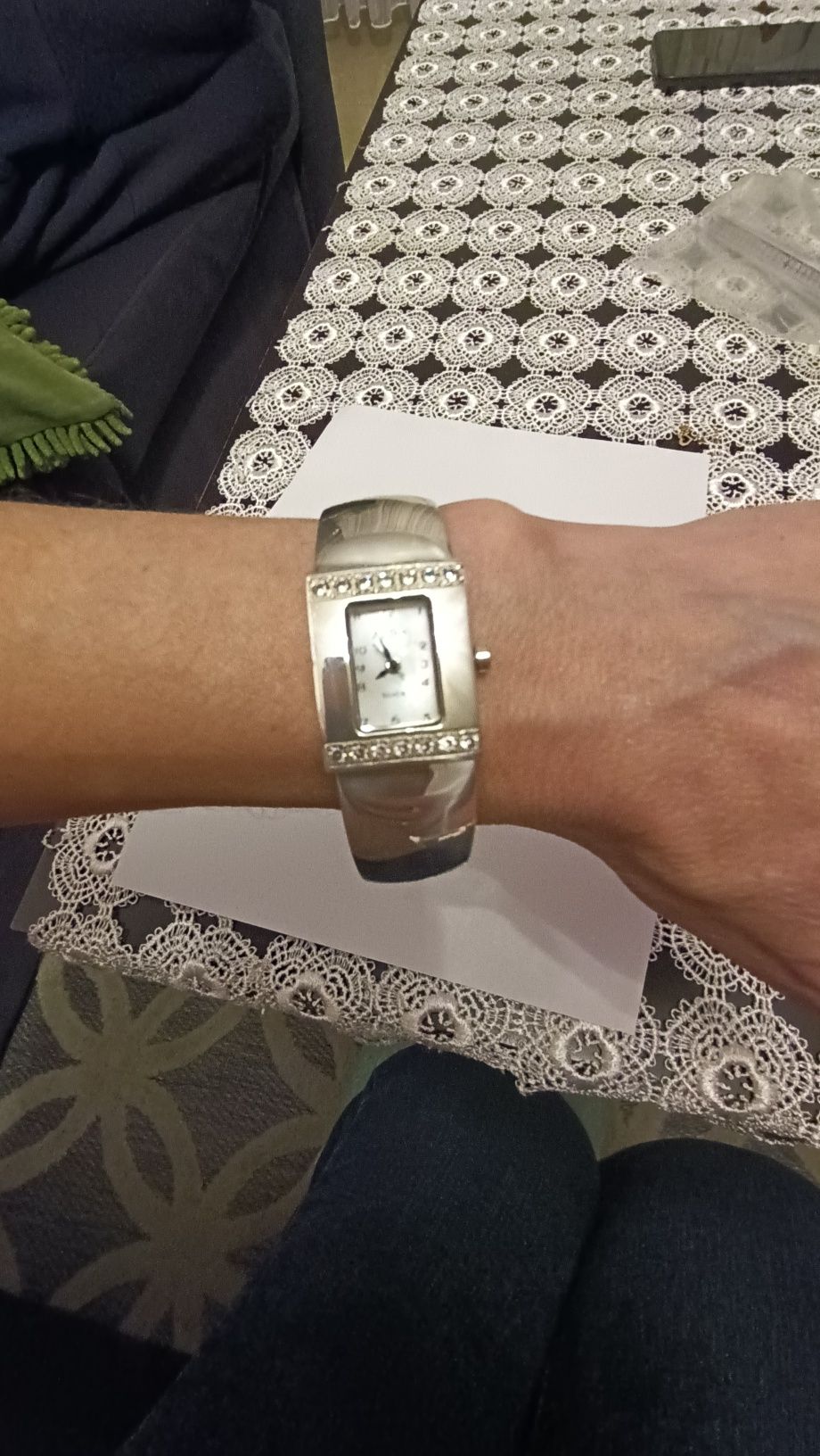 Zegarek srebrny  Al -tar silver