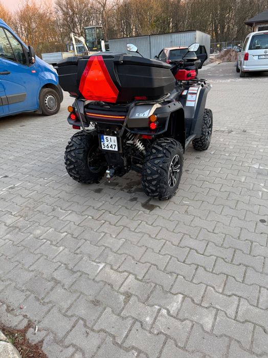 Linhai 500  quad , kufer, plug