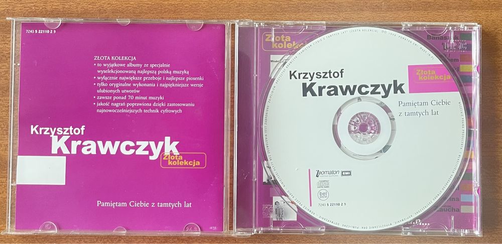 Krzysztof Krawczyk Złota kolekcja Pamiętam Ciebie z tamtych lat cd