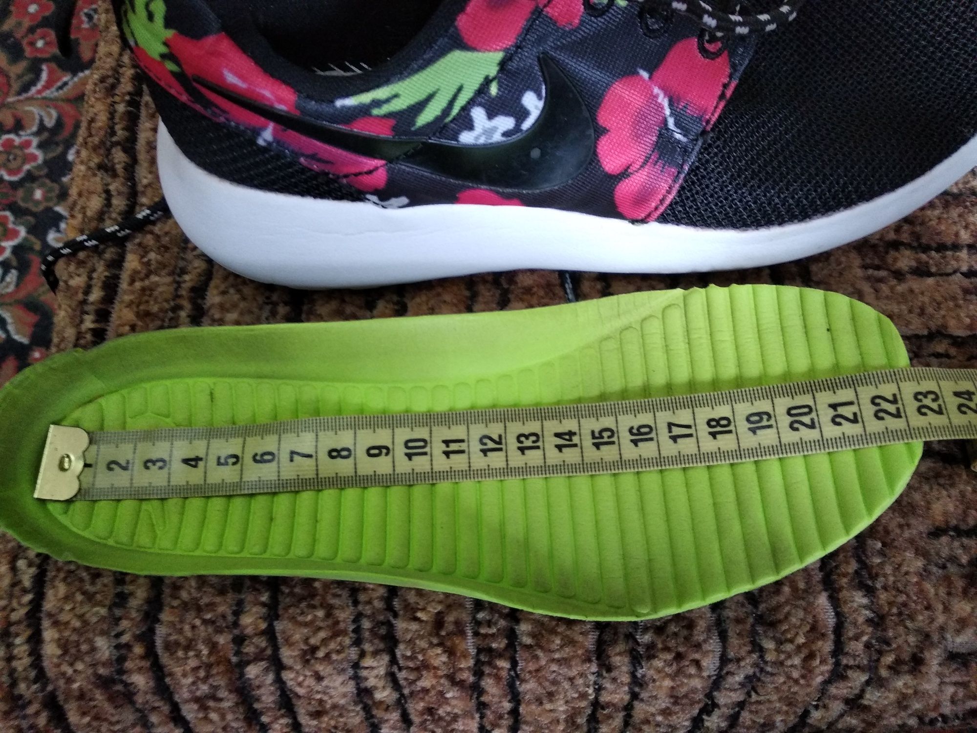 Кроссовки Nike Rosh run 37 стелька 22 см