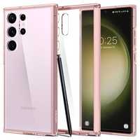Etui Spigen Ultra Hybrid do Samsung Galaxy S23 Ultra - Różowy Kryształ