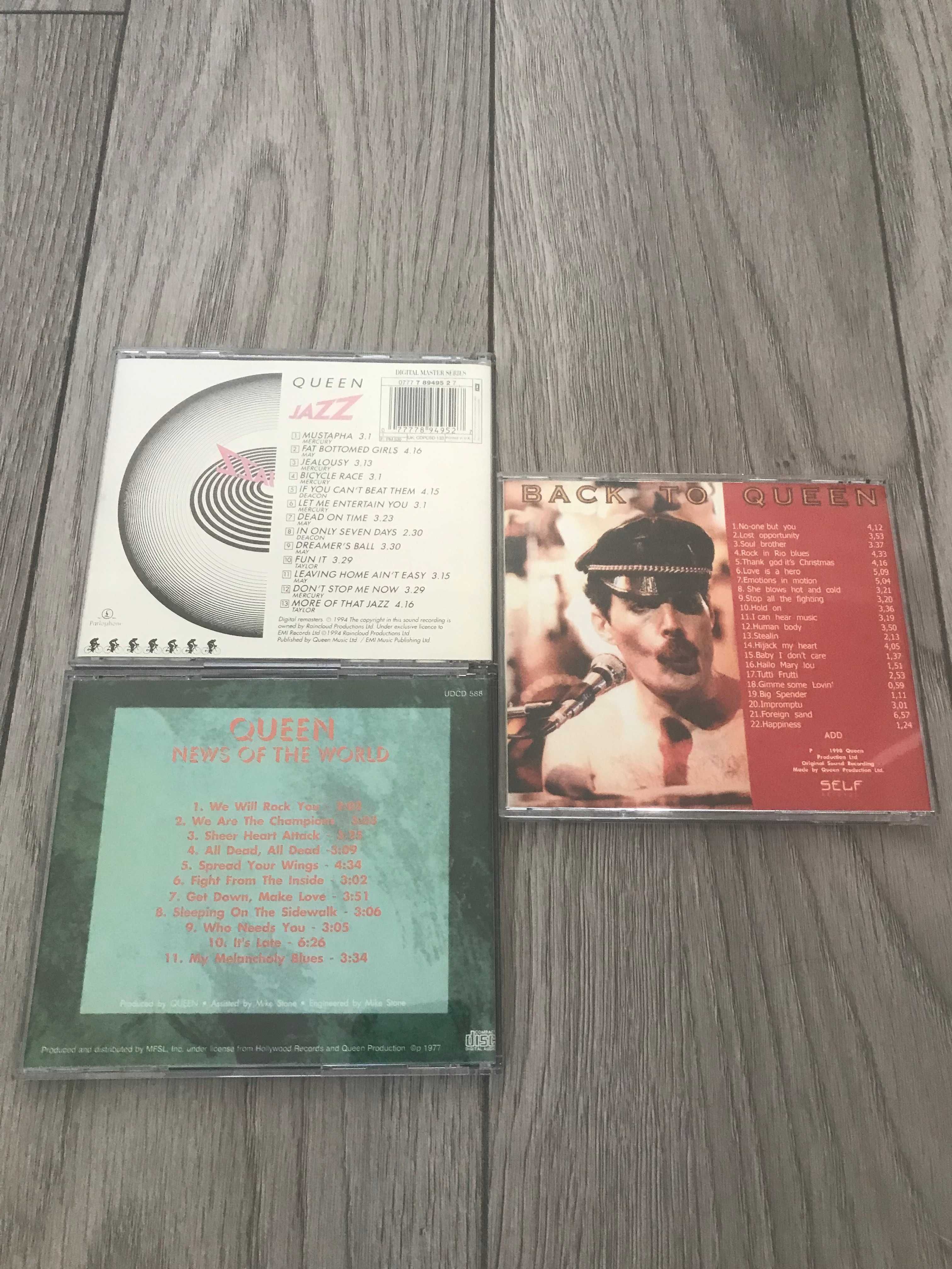 CD Queen,  Paul McCartney, Pet Shop Boys, ELO, Madonna, Elton John