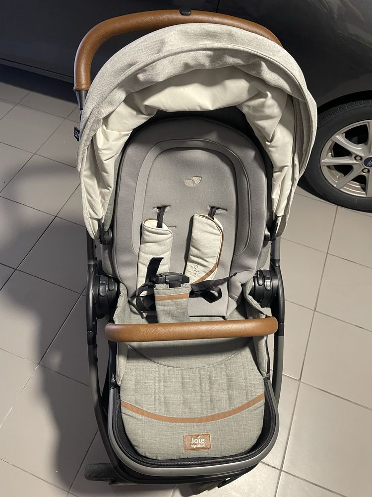 Carrinho de bebé com babycock e base giratória isofix norma R129