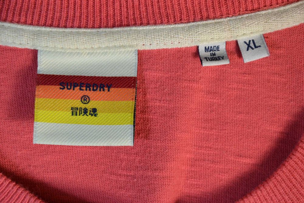 SuperDry Vintage Koszulka Męska XL Oryginalna Super Stan Tshirt