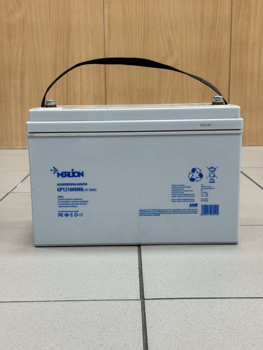 Акумулятори 100ah Merlion, Challenger, Full Energy, Makensan,Orbus б/у