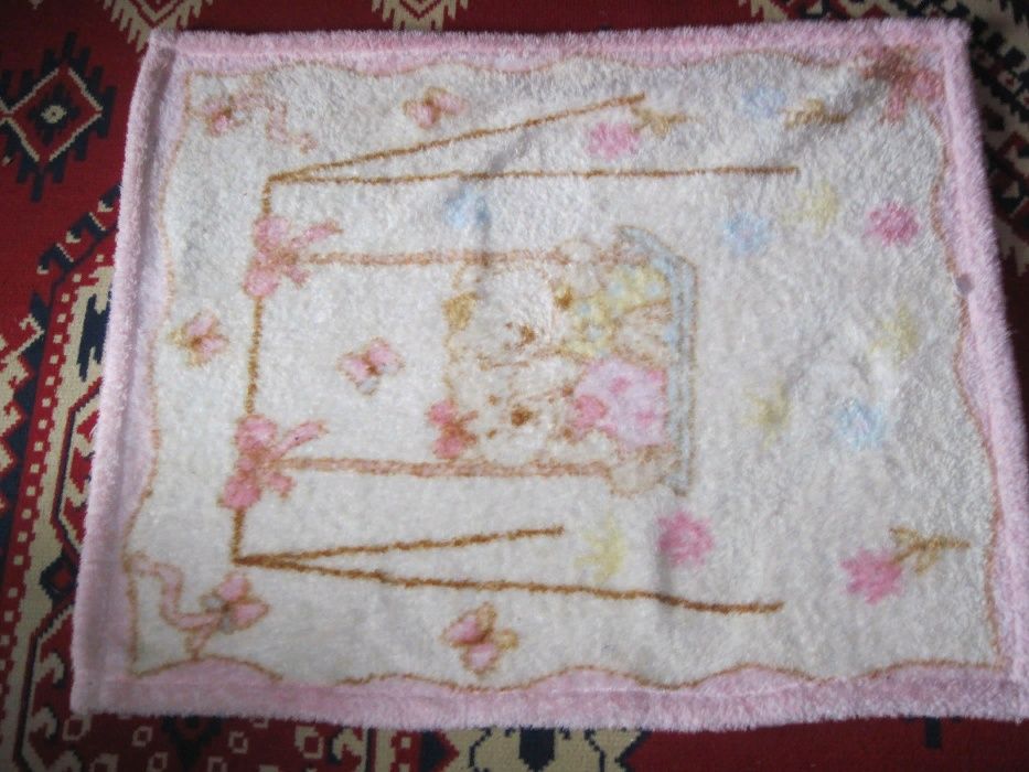 Простынка- одеяло для младенца махровое