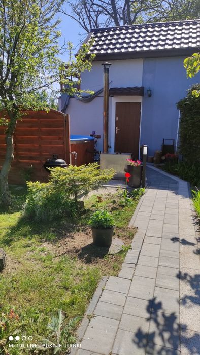 Domek z kominkiem i jacuzzi