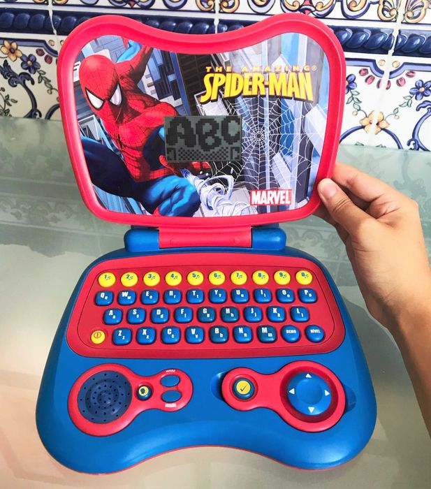 Computador Spider Man Homem Aranha Brinquedo jogo eletronico pc