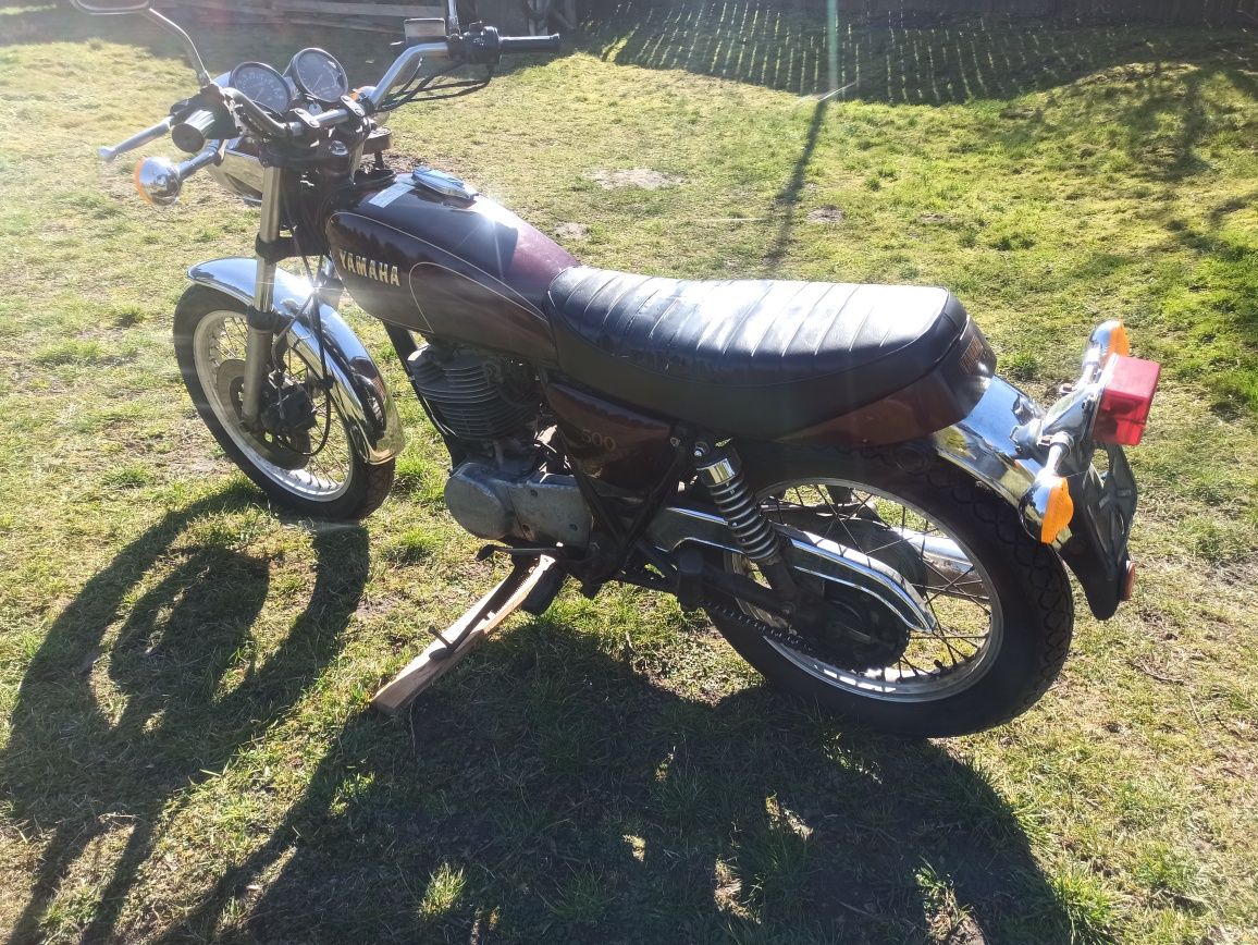 Yamaha SR500 model 2J4, 1983r.