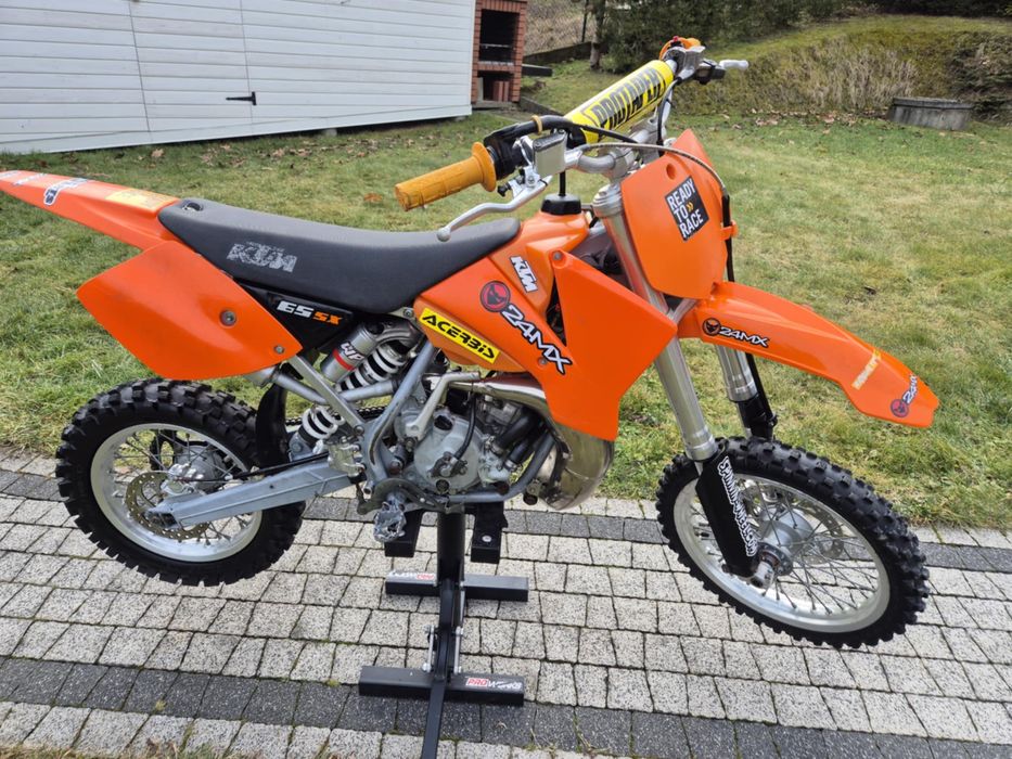 Sprzedam ktm sx65z 2004r Motorek Mało uzywany w super stanie