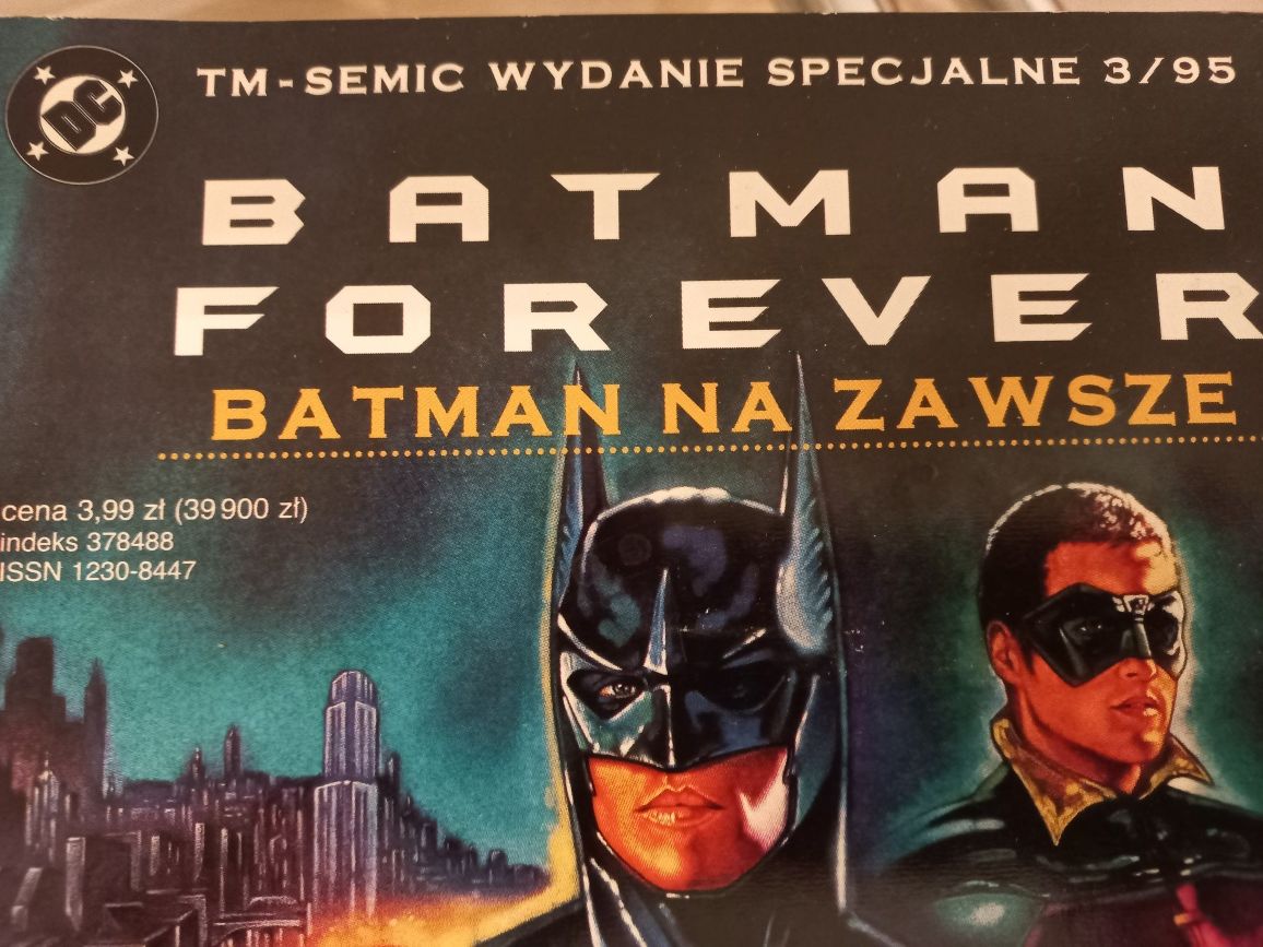 Kolekcjonerski Komiks Batman Forever Batman na Zawsze  3/ 95