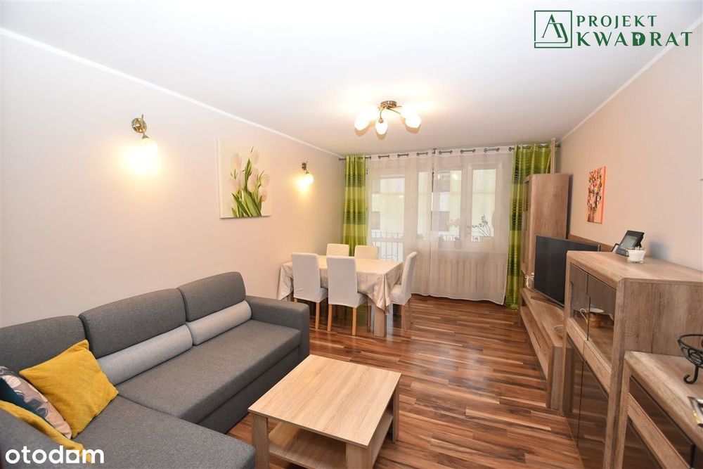 3 pokoje z dużym balkonem – świetna lokalizacja