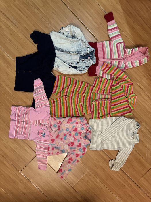 Дитячі речі на дівчинку 12-18м, 80-86 см