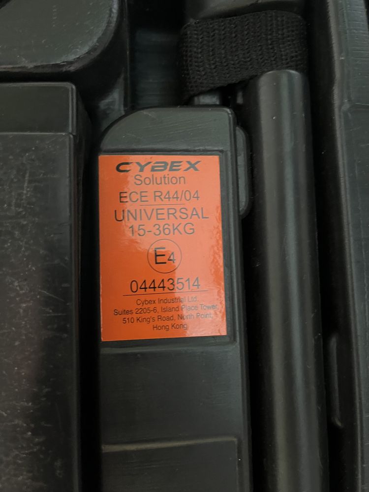 Cybex solution ECE R/44/04