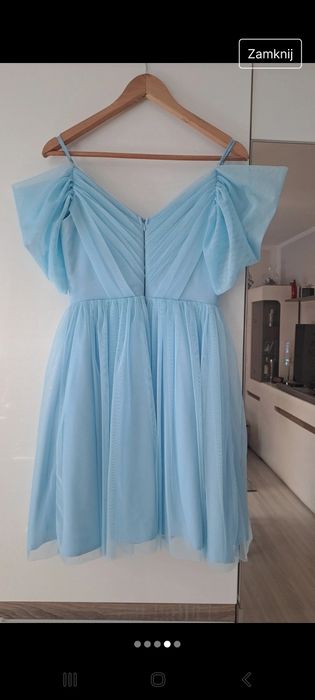 Sukienka Luiza baby blue