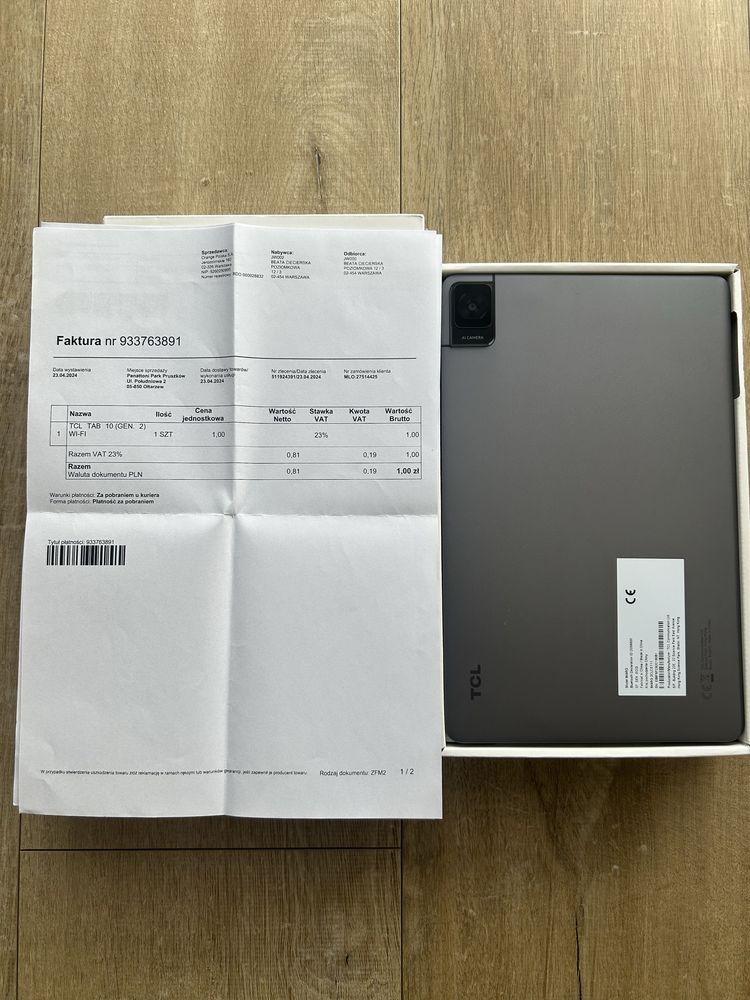 Tablet TCL rab10 gen2