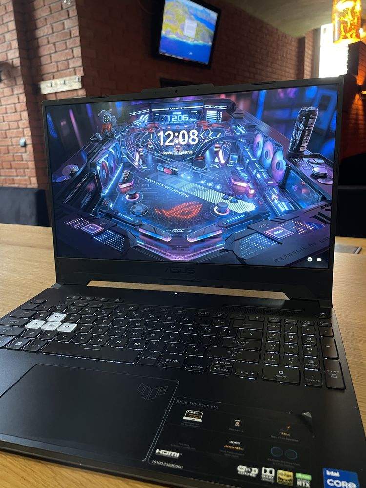 Asus Tuf Dash F15 gaming laptop