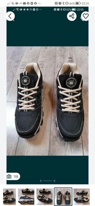 Trekingowe Sportowe Buty Męskie Lekkie Wygodne Czarne