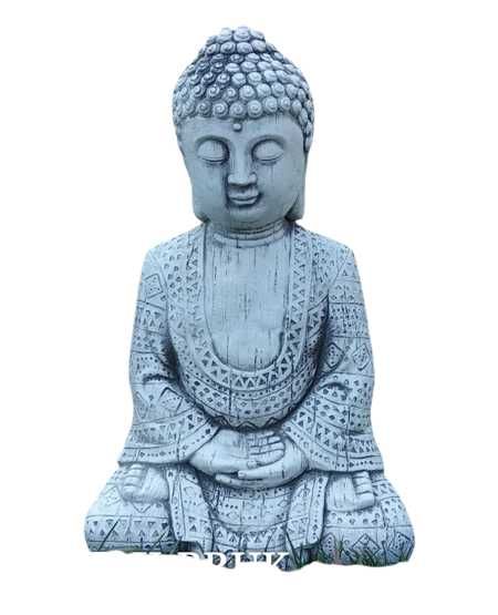 Budda Zen medytujący figurka z betonu betonowa h29