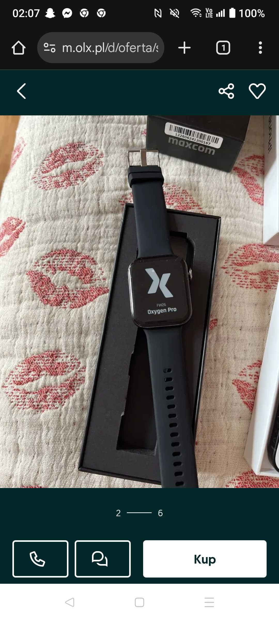 Sprzedam Maxcom Watch FW26 Oxygen