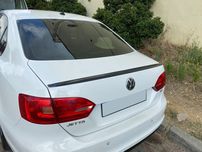 Volkswagen Jetta 2011+ Спойлер LIP (Sunplex, чорний)