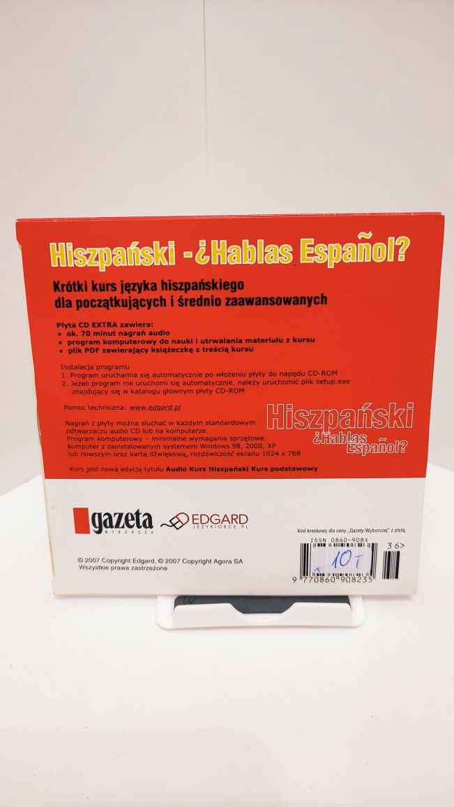 Kurs języka Hiszpańskiego CD
