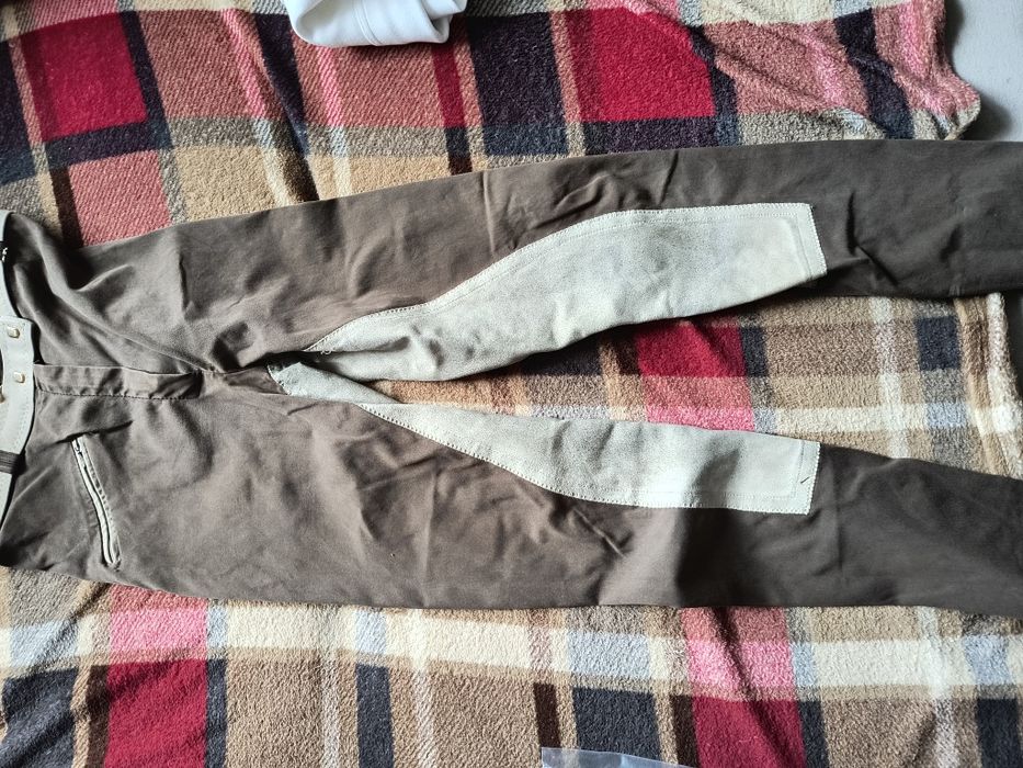 Bryczesy damskie pełny lej