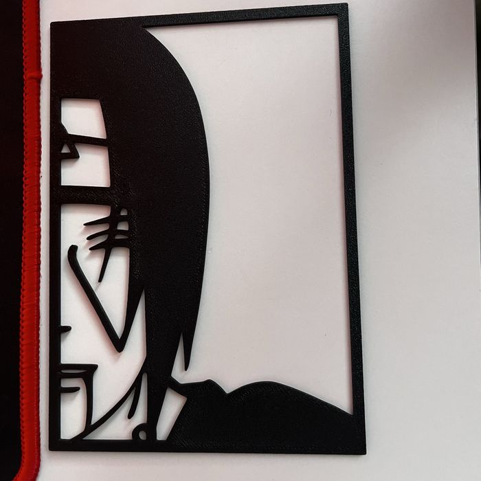 Картина 3Д пластикова, по аніме Наруто. Персонаж:  Itachi Uchiha