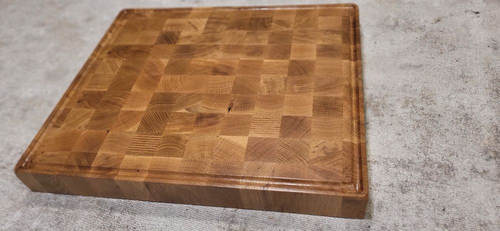 Deska sztorcowa dębowa duża