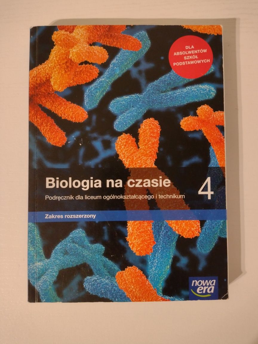 Biologia na czasie 4 zakres rozszerzony Nowa era