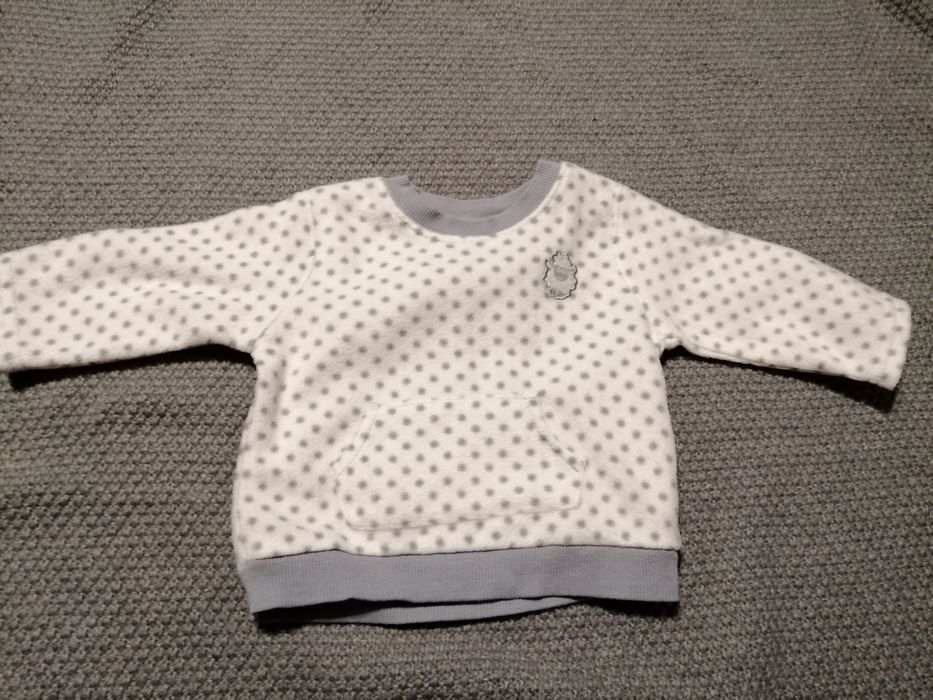 Bluza polarowa kropki 62