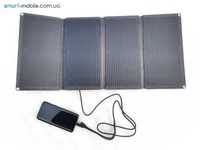 Солнечная портативная панель 28Вт с быстрой зарядкой (гибкая ETFE)