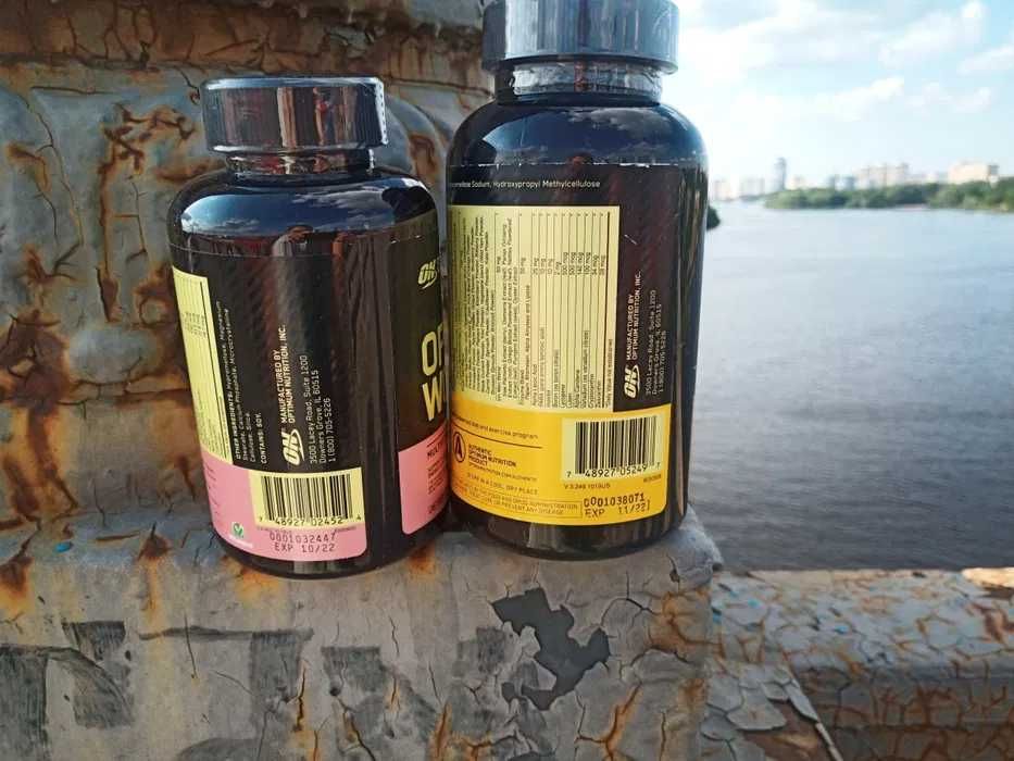 Optimum Nutrition, Opti-men 90, 150, 180, 240, Opti-women 120