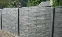 Ogrodzenie betonowe płyty betonowe płyty ogrodzeniowe płot