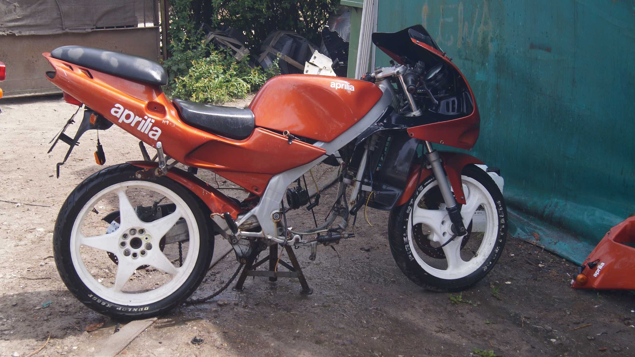 Aprilia RS 1991 rama niekompletna dokumenty owiewki plastiki koła