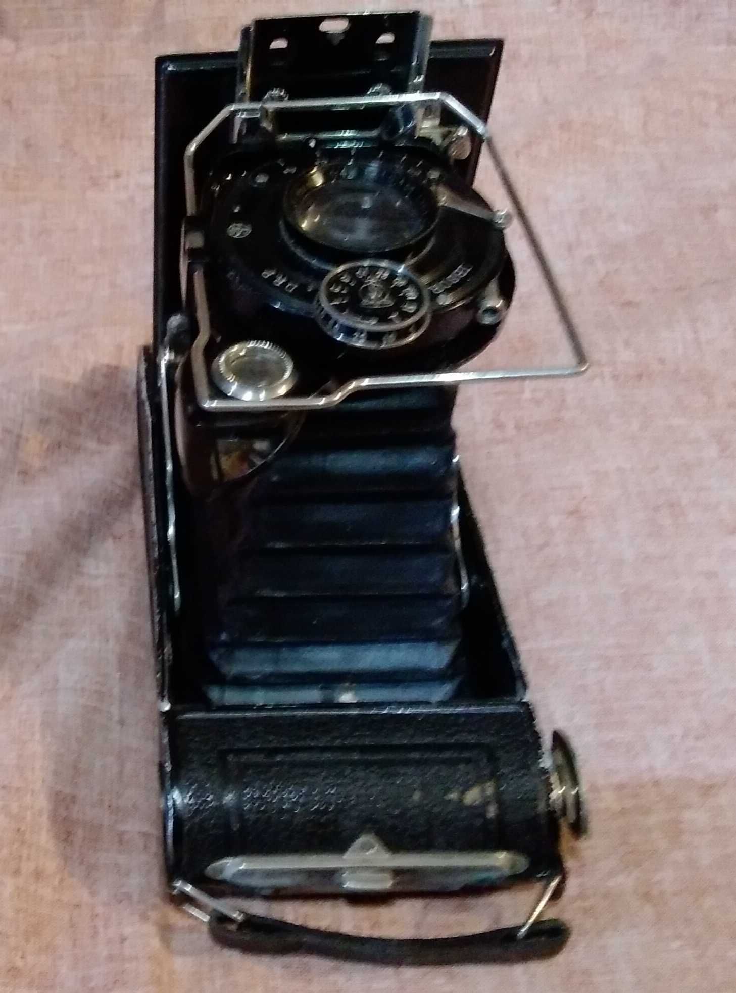Kolekcjonerski aparat miechowy Voigtländer IBSOR D.R.P. unikat