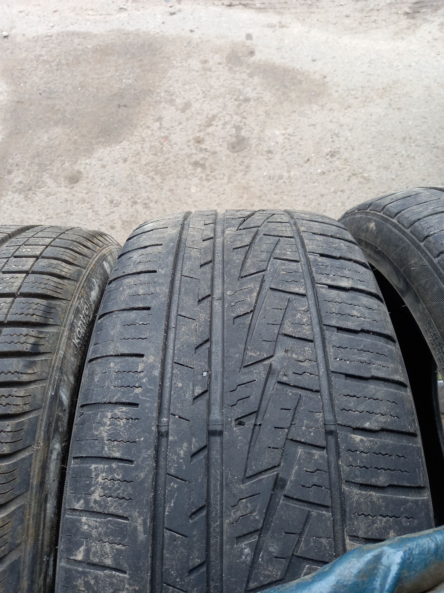 Резина Falken pro g4 235 45 18, Hankook i cept Evo 2 225 45 18.