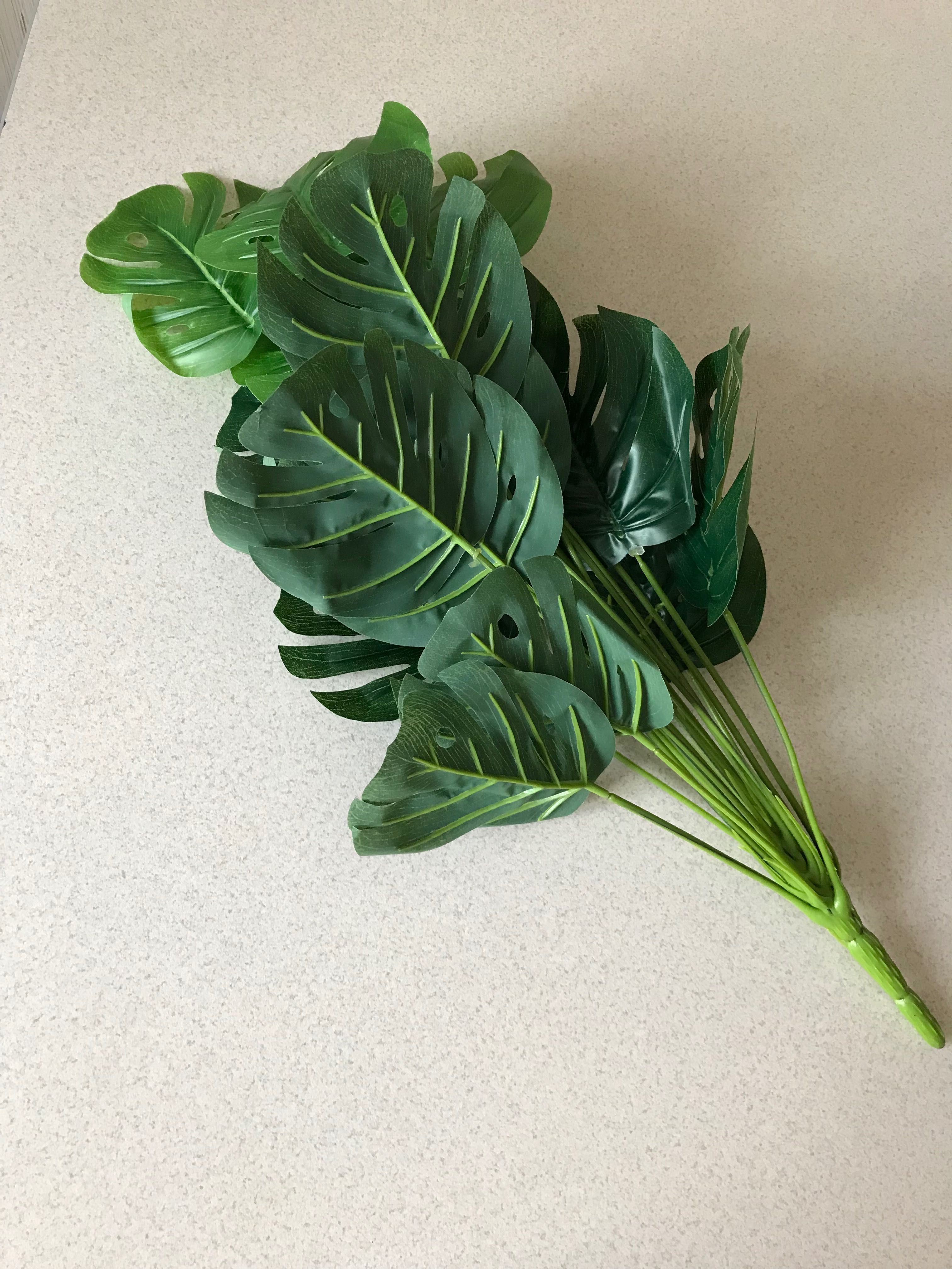 Monstera sztuczny kwiat