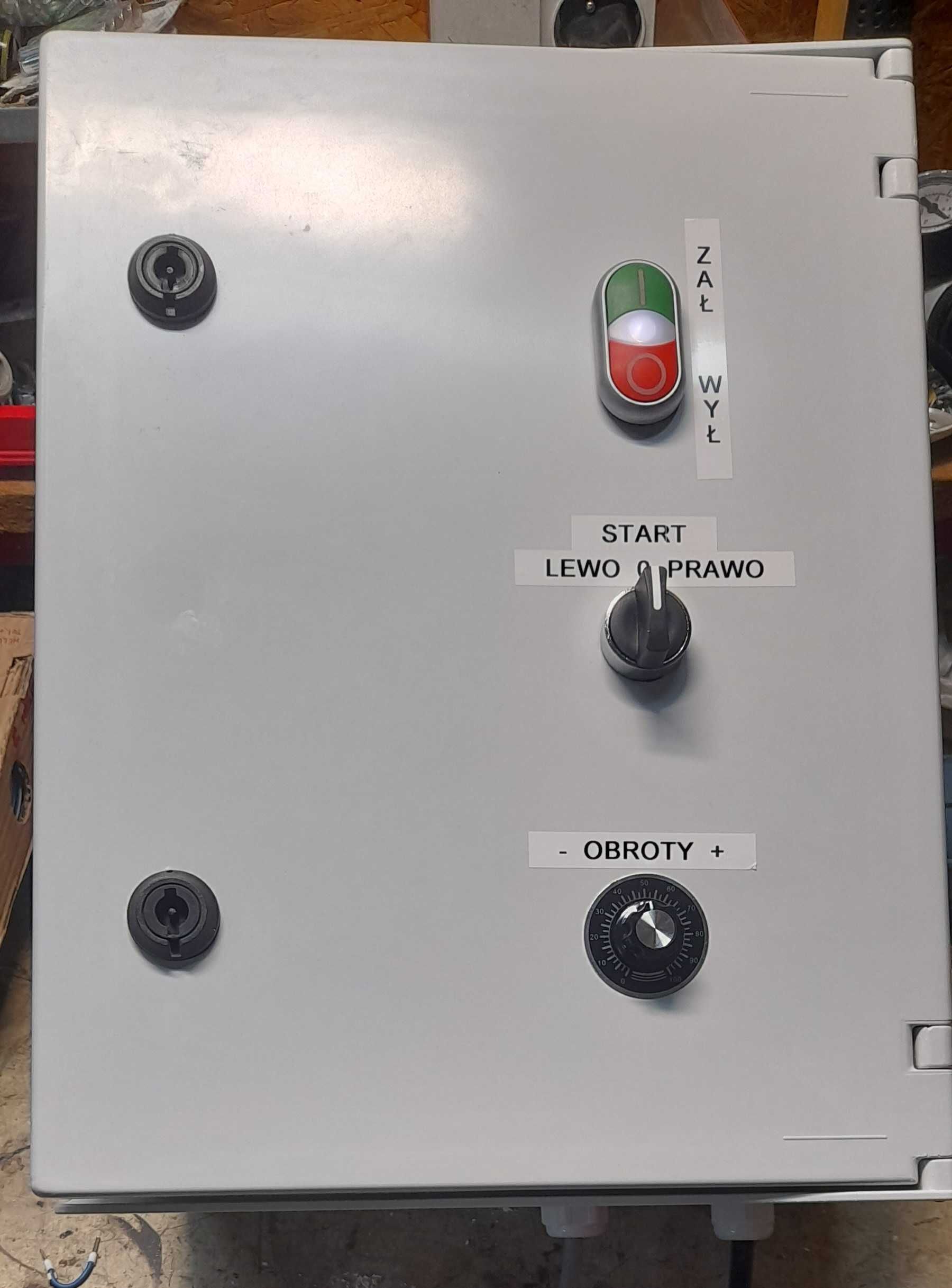 Falownik Emerson 2,2 kW 400V  skrzynka i kpl.sterowanie